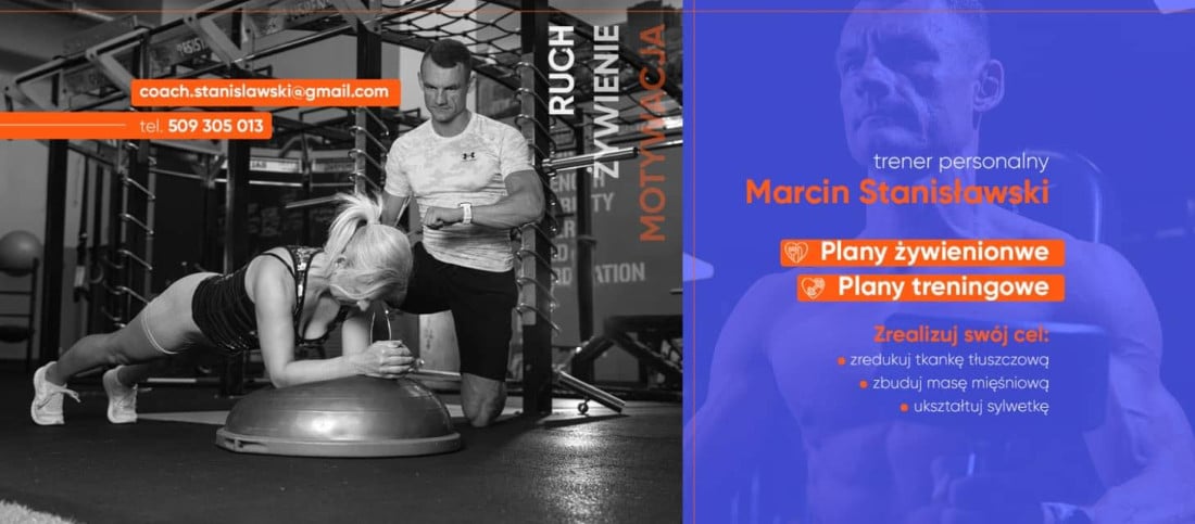 marcin stanisławski - trener personalny w Warszawie - na Ochocie